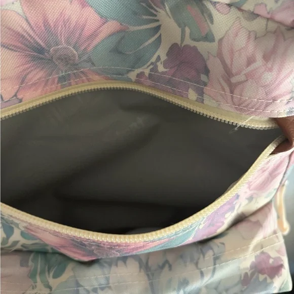 Jansport Floral Backpack - Pink and Blue - Picture 7 of 10